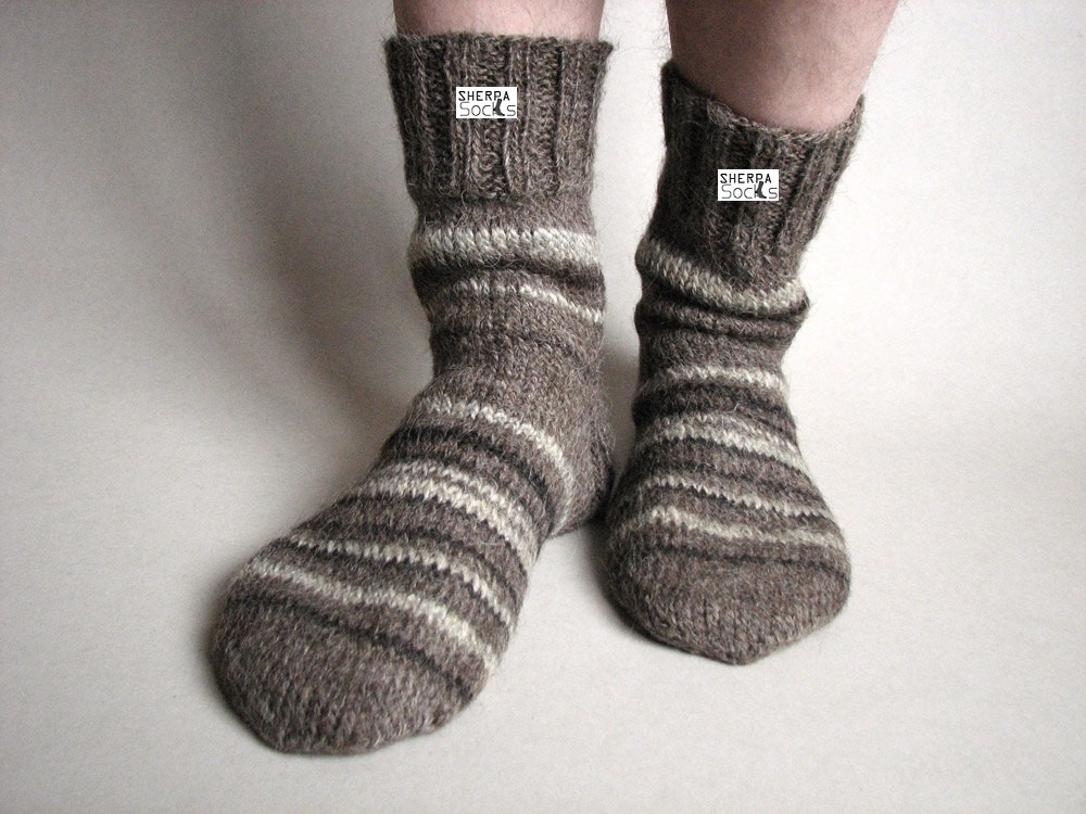 Hylaea Merino Wool Ski Socks, Cold Weather Socks for Nepal